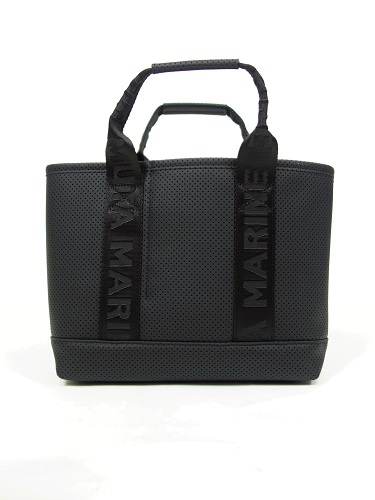 muta MARINE(ムータマリン)　パンチングエシカルレザートートバッグ(黒)　MMBC-220308-BK