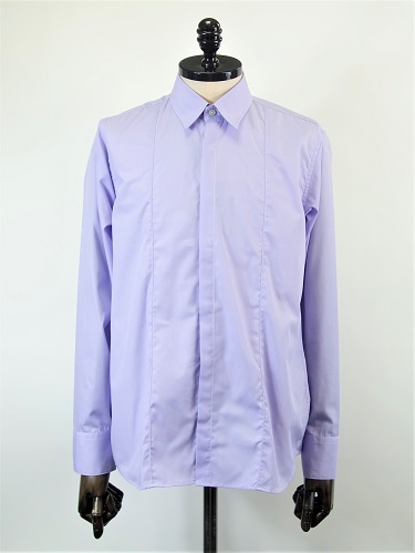 NOWL(ノウル)　カラードレスシャツ(紫)　2226501NH